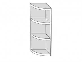19.30.0р Полка угловая (h=913) радиусная  ЛДСП УНИ в Качканаре - kachkanar.magazin-mebel74.ru | фото