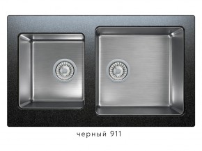 Мойка комбинированная Tolero twist TTS-840 Черный 911 в Качканаре - kachkanar.magazin-mebel74.ru | фото