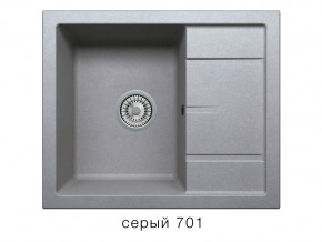 Мойка кварцевая Tolero R-107 Серый 701 в Качканаре - kachkanar.magazin-mebel74.ru | фото