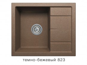 Мойка кварцевая Tolero R-107 Темно-бежевый 823 в Качканаре - kachkanar.magazin-mebel74.ru | фото