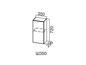 Ш350/720 Шкаф навесной 350/720 в Качканаре - kachkanar.magazin-mebel74.ru | фото
