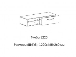 Тумба 1220 (низкая) в Качканаре - kachkanar.magazin-mebel74.ru | фото